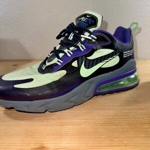 Nike Air Max 270 React ENG CT1617-001‎ Men's Size 12 Green Black Sneakers